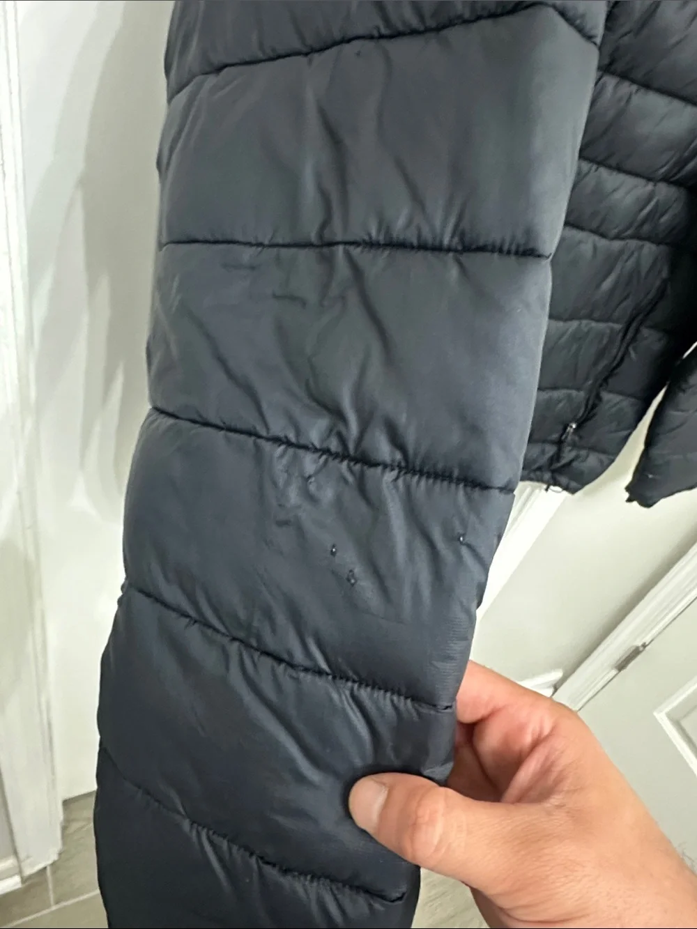Columbia Black Quilted Insulated Jacket